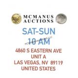 Live Auction Days & Times