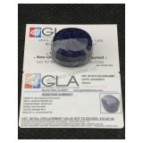 464.20ct Blue Sapphire Stone, $16,247 Coa W/gla