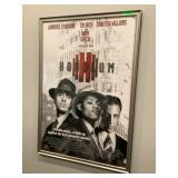 Hoodlum movie Poster in frame, approx 29x42in