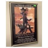 Silverado movie Poster in frame, approx 28x40in