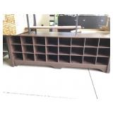 Entry Shoe Storage Bench 61x16