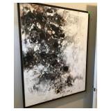 Mixed Media Abstract Wall Art On Canvas 42x52