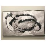 Large Abstract Wall Art On Canvas. 66x39