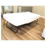Fold-Away Cot/ Bed Frame & Twin Mattress