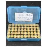 50 Rounds 38 S&W Ammo - see photos for load data