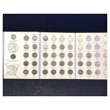 50 State Quarter Coll. Book W/approx 46 Coins