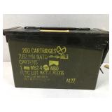 Approx. 160 Rounds 45 ACP Ammo in Metal Ammo Can