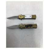 2 Switch Blade Knives