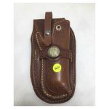 Custom Leather 1911 Holster with US Button - Ex