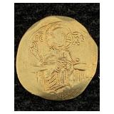 Ancient Byzantine Gold Coin, Tw 4g