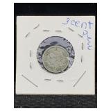 1881 Nickel Three-cent Piece Coin