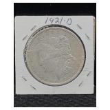 1921-d Silver Morgan Dollar