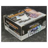 20 Rounds 40 S&W Ammo - Sig Sauer 165gr V-Crown