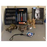 Hobby knife set , book and home decor