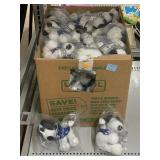 Box of snoopy MetLife stuffed new in bags