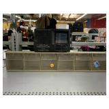 Screw organizer and world band radio