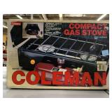 Coleman compact gas stove two burners