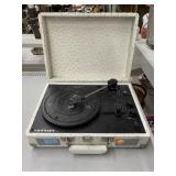 Portable record player untested as is
