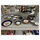 Porcelain dishes bohemian
