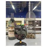 Metal Wine Decor bottles