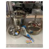 Cuisinart 6Pc Pot Set and Dish Brush