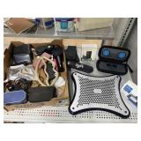 Bluetooth speakers microphone, laptop fan,