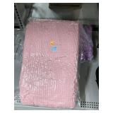 Blankets pink and purple