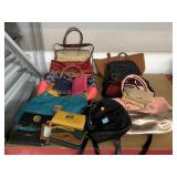 Assorted Womanï¿½s Handbags, Wallets & More
