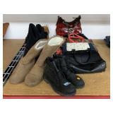 Assorted Handbag Purses & Boots