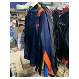 Assorted athletic apparel 5 jackets 6 shirts
