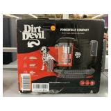 Dirt devil portable carpet cleaner used in box