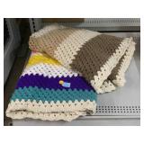 Handmade crochet blankets