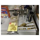 Desk Lamp, Tumblers, Organizer, Cake Toppers, and