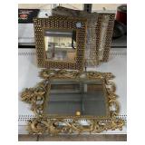 Hanging Wall Mirrors Largest Approx 24 x 19