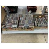 Three long boxes of mostly Spanish CDs