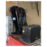 Size 7 1/2 Cowboy Boots & VTG Kodak Camera