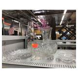 Crystal cut glass vintage