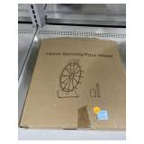 14 inch Spinning Prize Wheel in Box.
