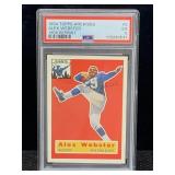 1994 topps archives psa 5 Alex Webster