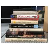 Different countries nature history and more books