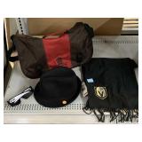 Scarf shades, hat and more
