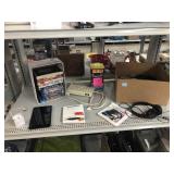 DVDs, mini arcade Ms pac-man in original box and