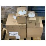 7 Cases of Narumi Bowl covers, No Bases, approx