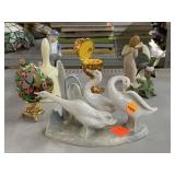 Home decor figurines and beautiful musical golden