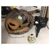 Halloween decorations and mask