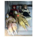 Antique porcelain dolls vintage
