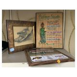 Assorted Wall Hanging Decor.