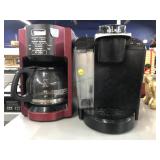 Keurig and Mr Coffee Machine.