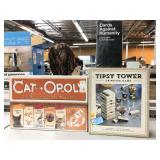 Cat-o-poly, tipsy tower and more