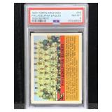 1994 topps archives psa 8 eagles team card
